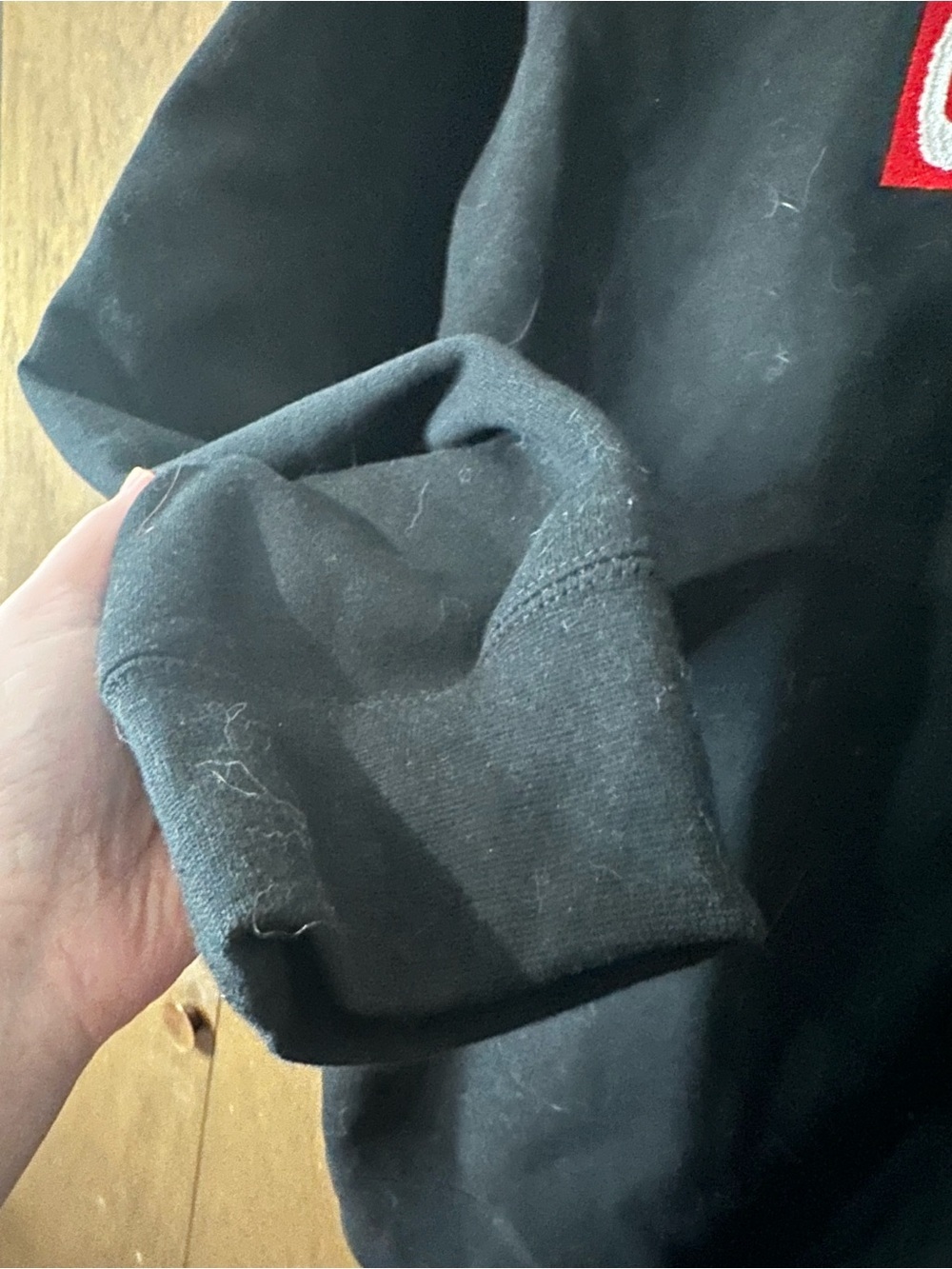 Obey Black Big Shots Crewneck Sweatshirt with Color Block Logo Size XL - Picture 6 of 12